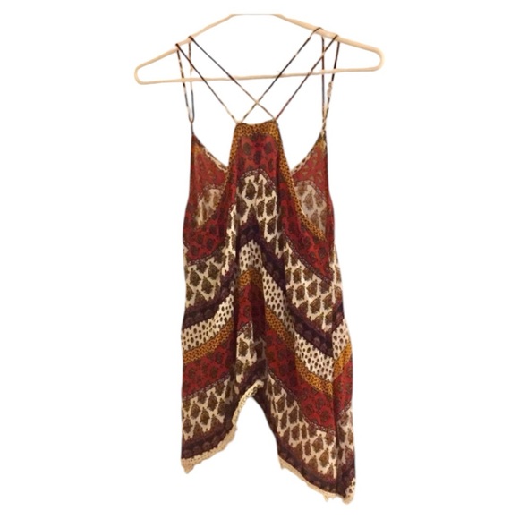 Paisley Print Tank - Picture 2 of 6